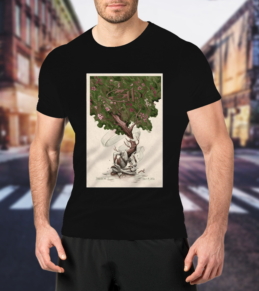 311 Syracuse NY July 19 2026 Tree And Blossoms Tour T-Shirt