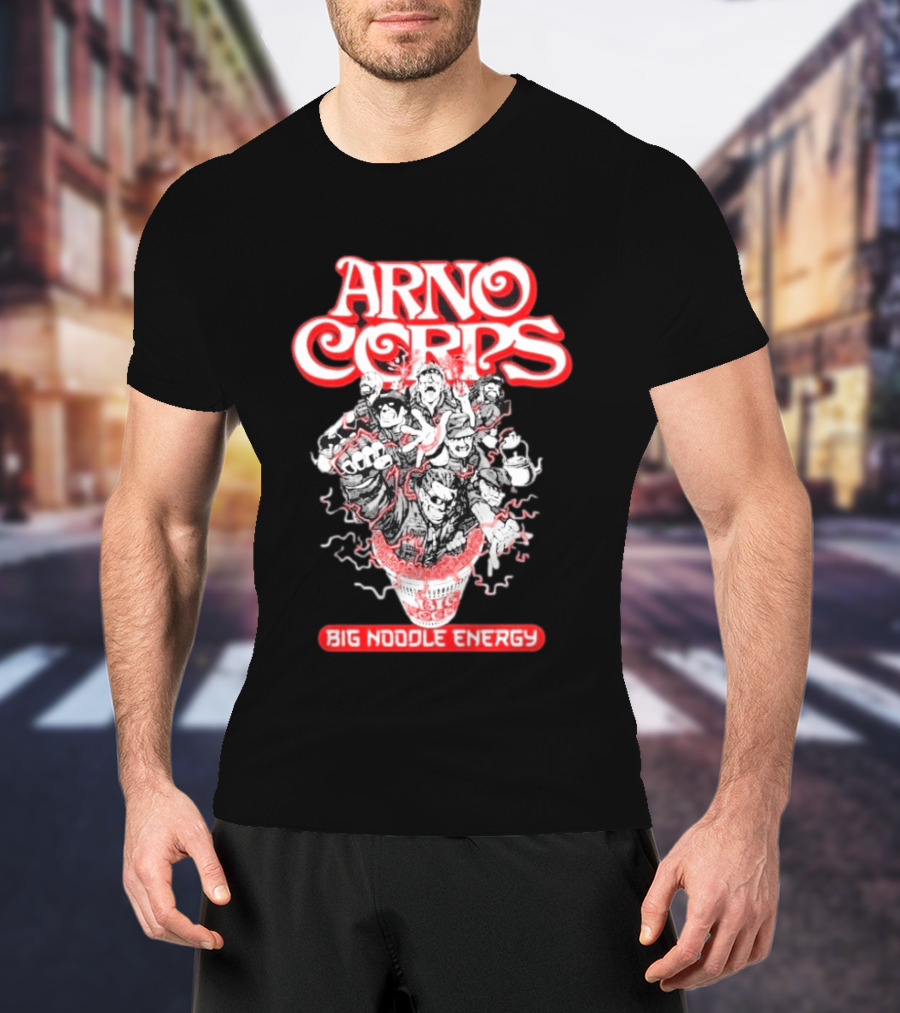 ArnoCorps Big Noodle Energy Alinamin Bui Cup T-Shirt
