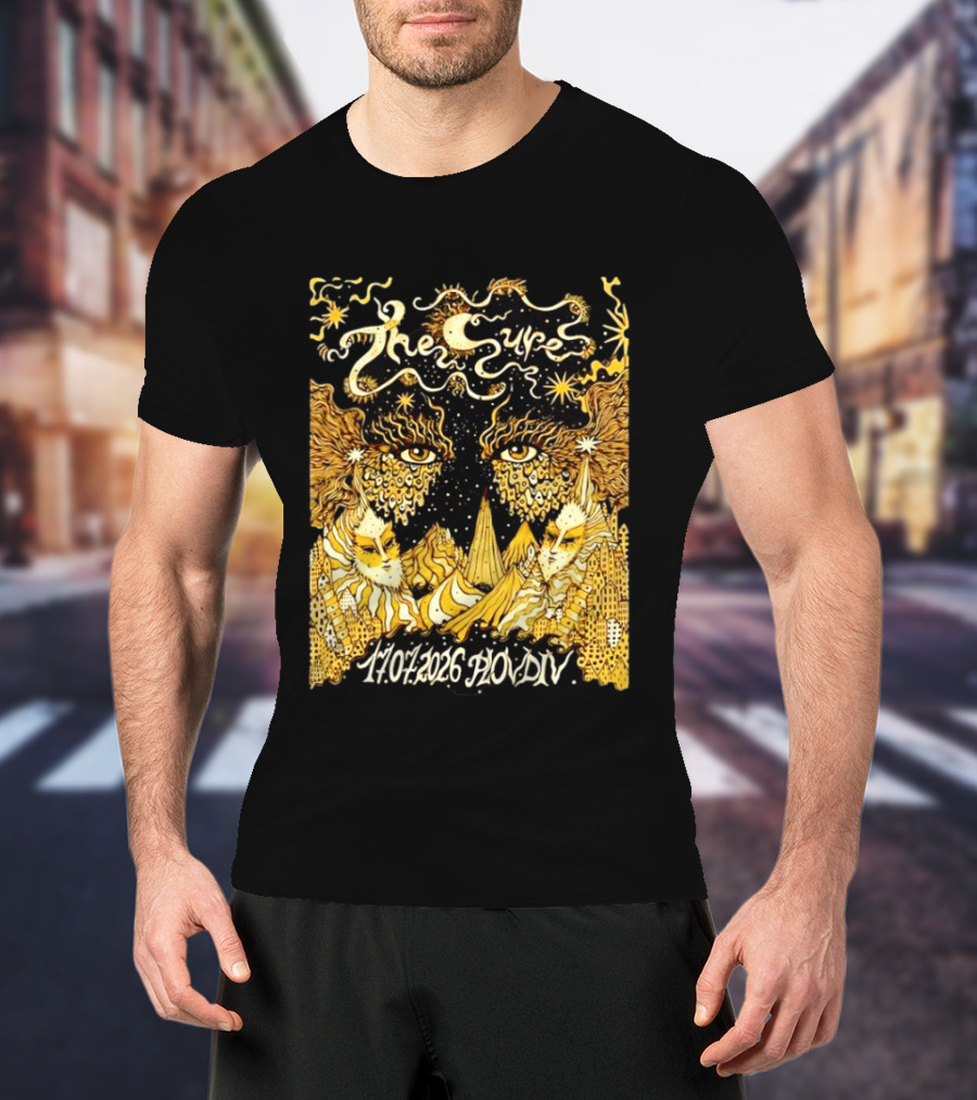 The Cure 17 July 2026 Plovdiv Concert Live Music Event T-Shirt