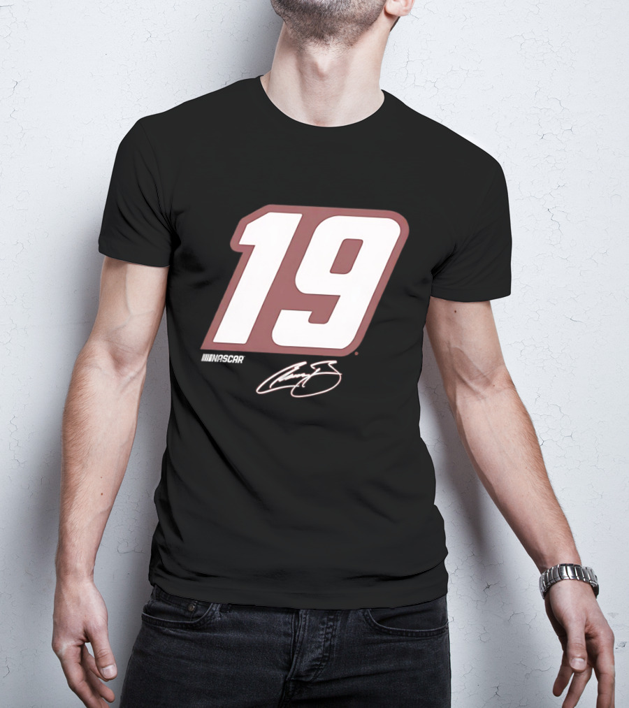 NASCAR Number 19 Racing Motorsport Signature Edition T-Shirt
