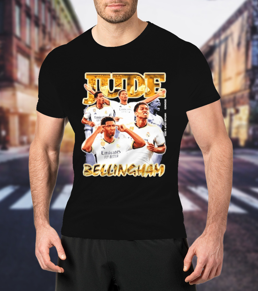Jude Bellingham Real Madrid Emirates Fly Better T-Shirt