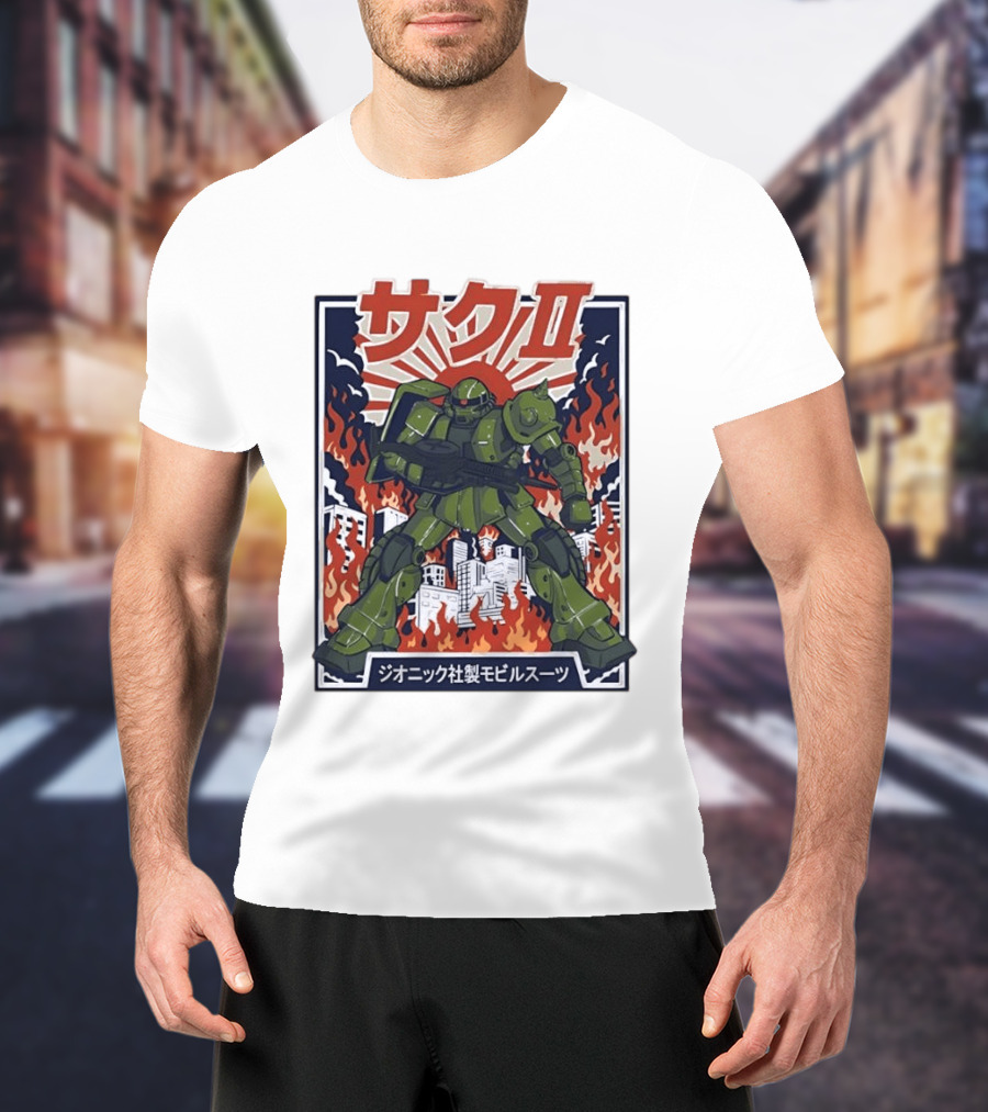 The Green Grunt MS 06 Zaku II T-Shirt