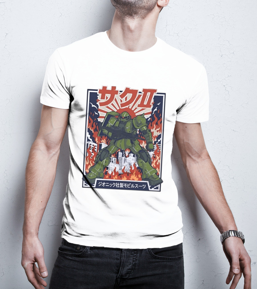 The Green Grunt MS 06 Zaku II T-Shirt