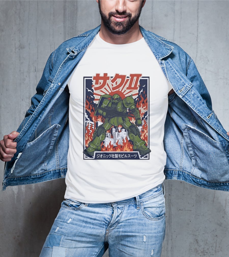 The Green Grunt MS 06 Zaku II T-Shirt