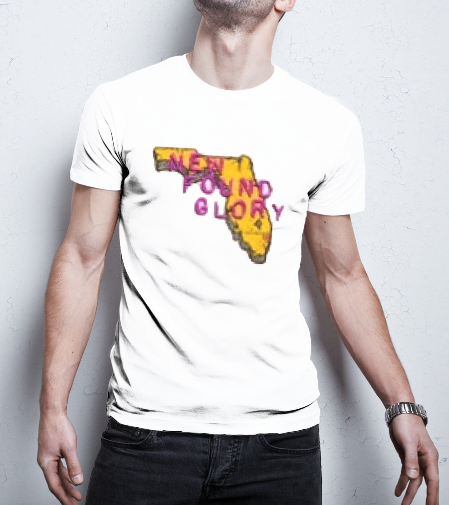 New Found Glory Florida Map You've Gotta Try Do What It Takes To Give Yourself A Break T-Shirt