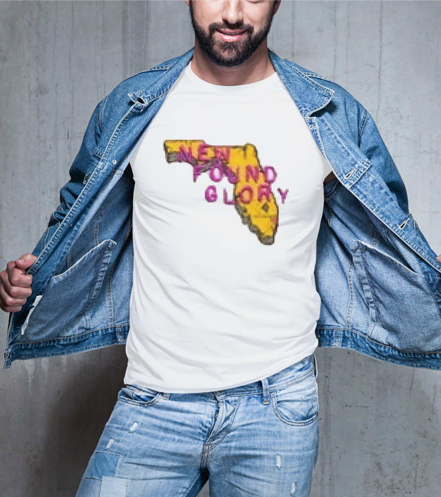 New Found Glory Florida Map You've Gotta Try Do What It Takes To Give Yourself A Break T-Shirt