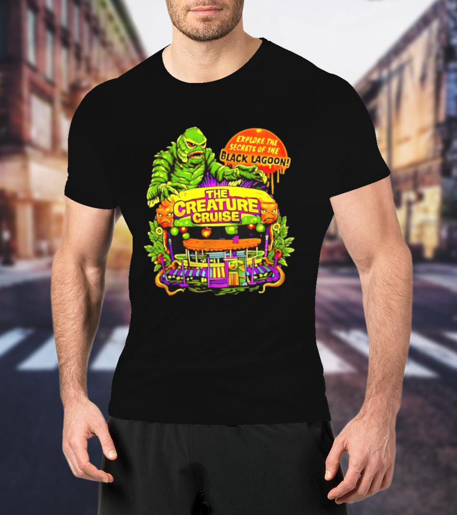 Explore The Secrets Of The Black Lagoon The Creature Cruise Adventure T-Shirt
