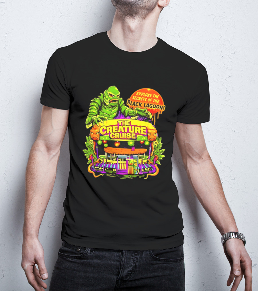 Explore The Secrets Of The Black Lagoon The Creature Cruise Adventure T-Shirt