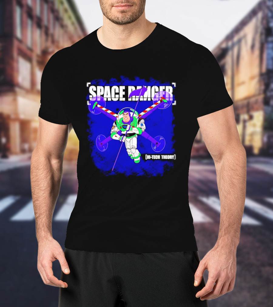 Space Ranger Hi Tech Theory Buzz Lightyear Toy Story T-Shirt