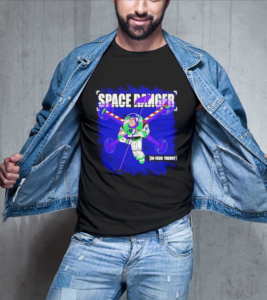 Space Ranger Hi Tech Theory Buzz Lightyear Toy Story T-Shirt
