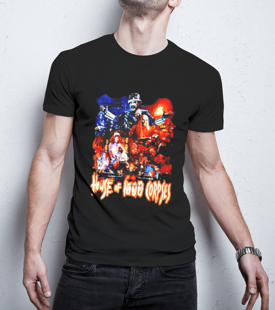 House Of 1000 Corpses Rob Zombie Horror Movie Captain Spaulding T-Shirt