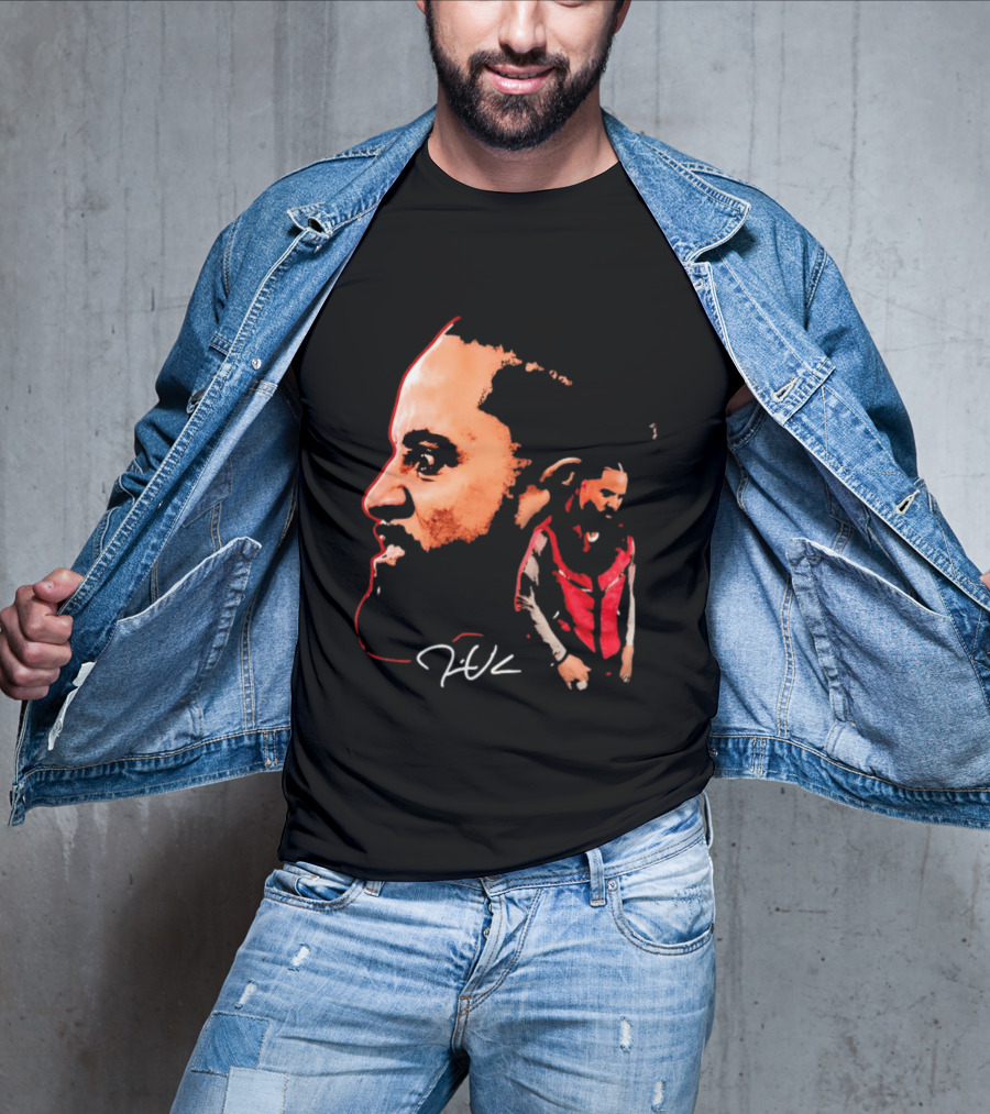 Jimmy Uso WWE Wrestling The Bloodline Abstract T-Shirt