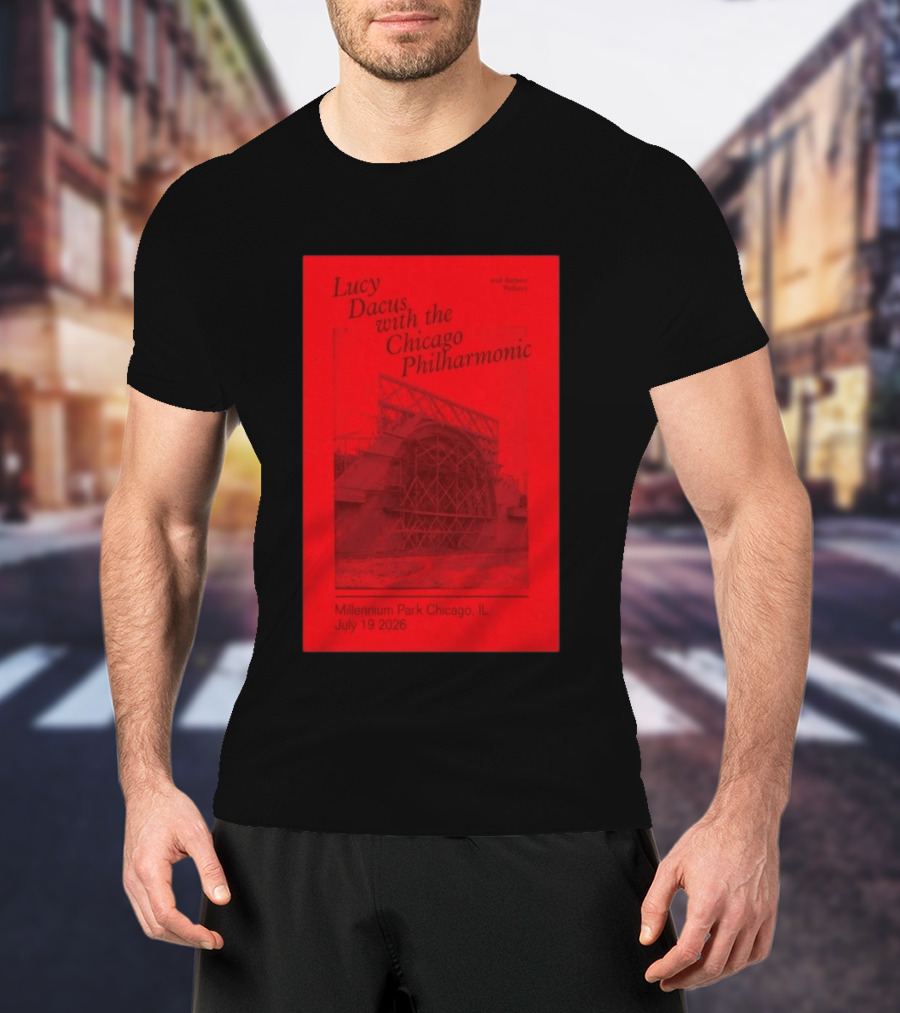 Lucy Dacus With The Chicago Philharmonic Millennium Park Chicago July 19 2026 T-Shirt