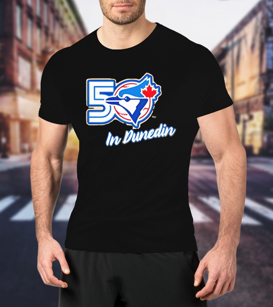 Toronto Blue Jays 50 Years In Dunedin MLB Anniversary Celebration T-Shirt
