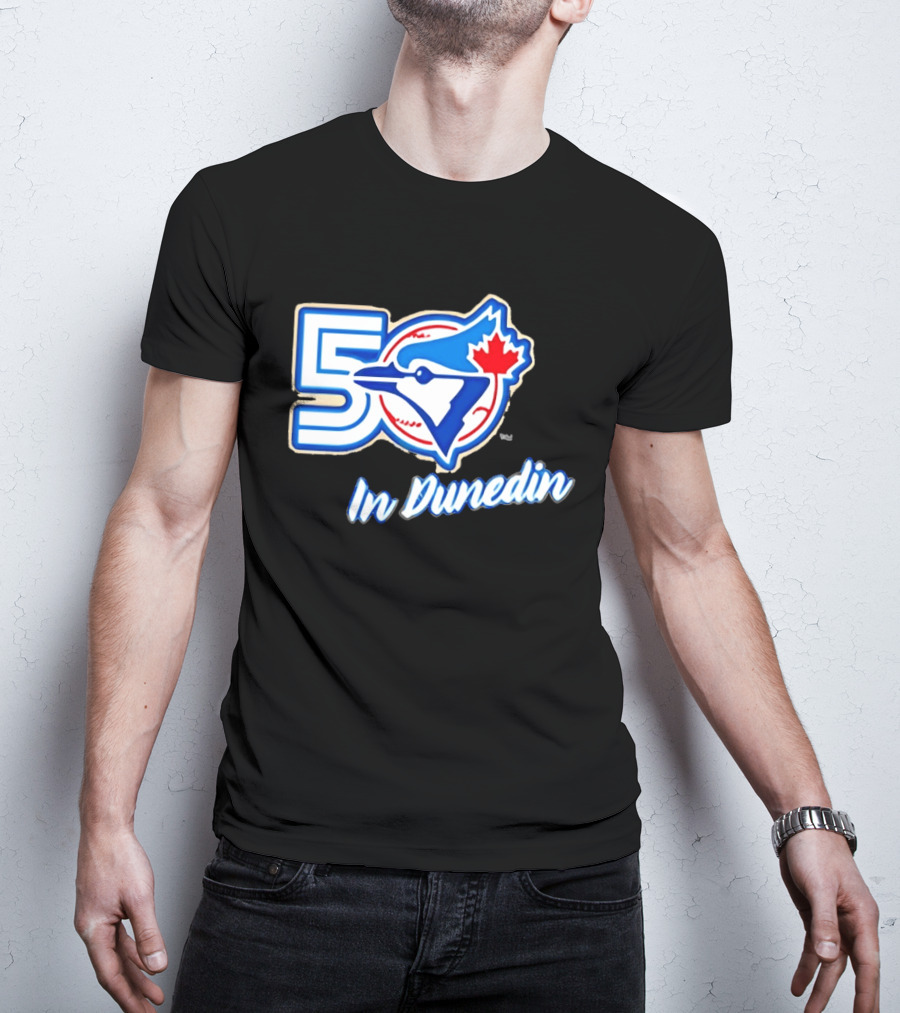 Toronto Blue Jays 50 Years In Dunedin MLB Anniversary Celebration T-Shirt