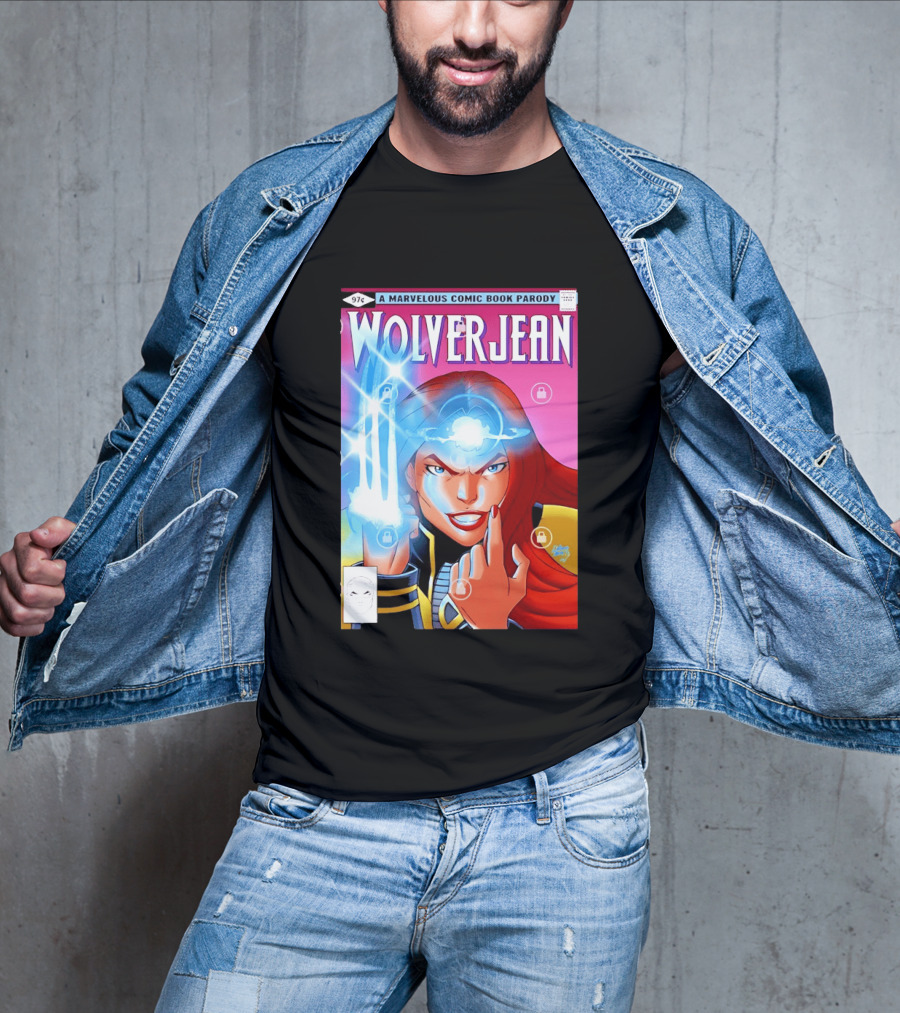Wolverjean A Marvelous Comic Book Parody Cover 97 Cents T-Shirt