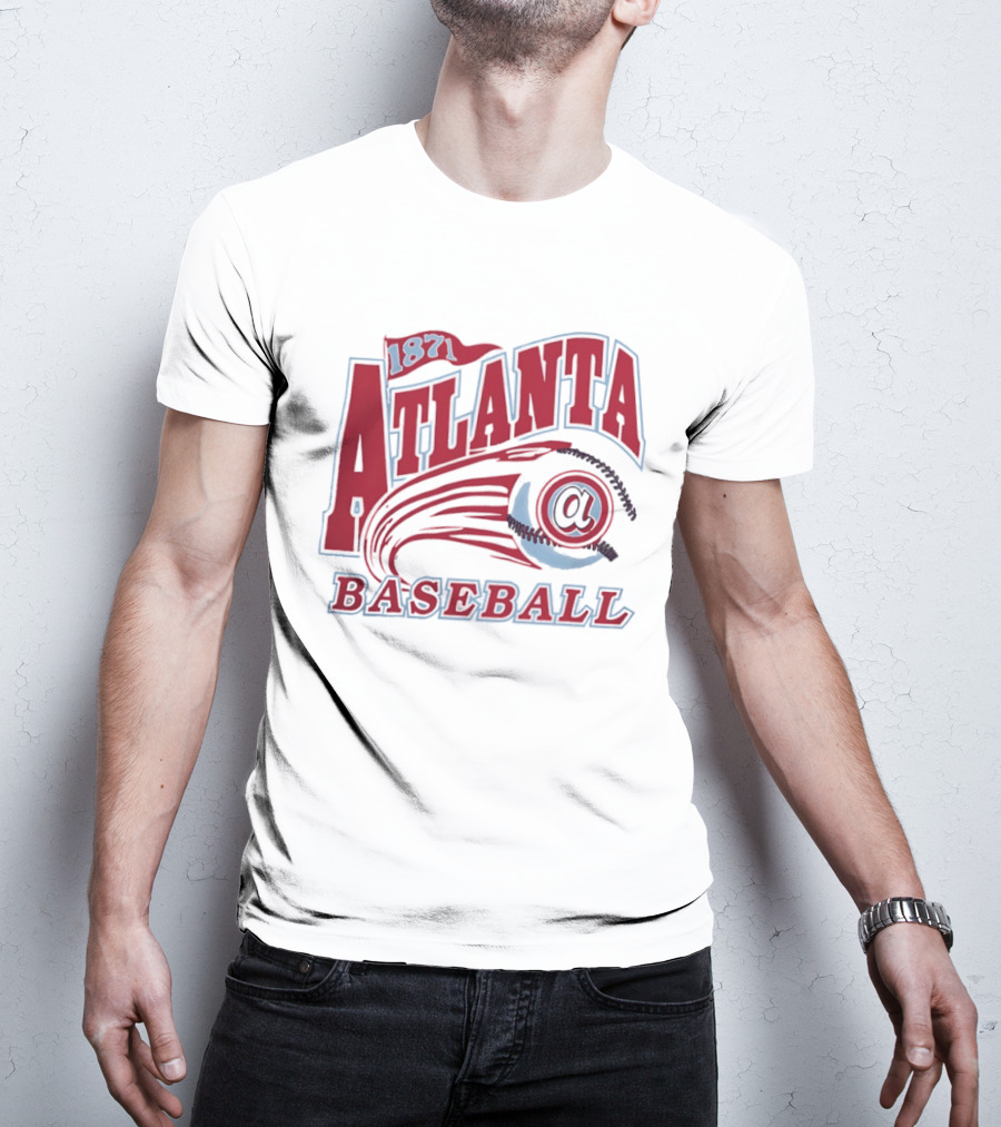 Atlanta Baseball 1871 Vintage Style MLB Team Fan T-Shirt