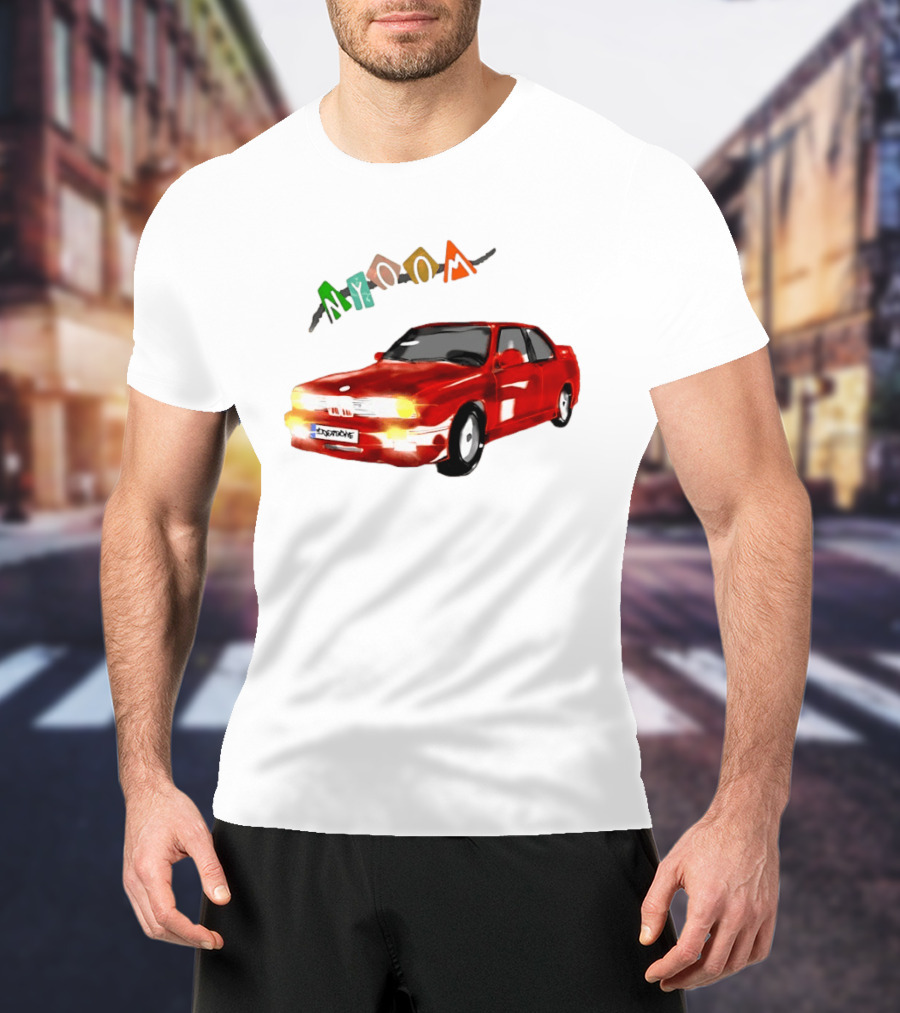 BMW E30 M3 Nyoom Drift Car Adventure T-Shirt
