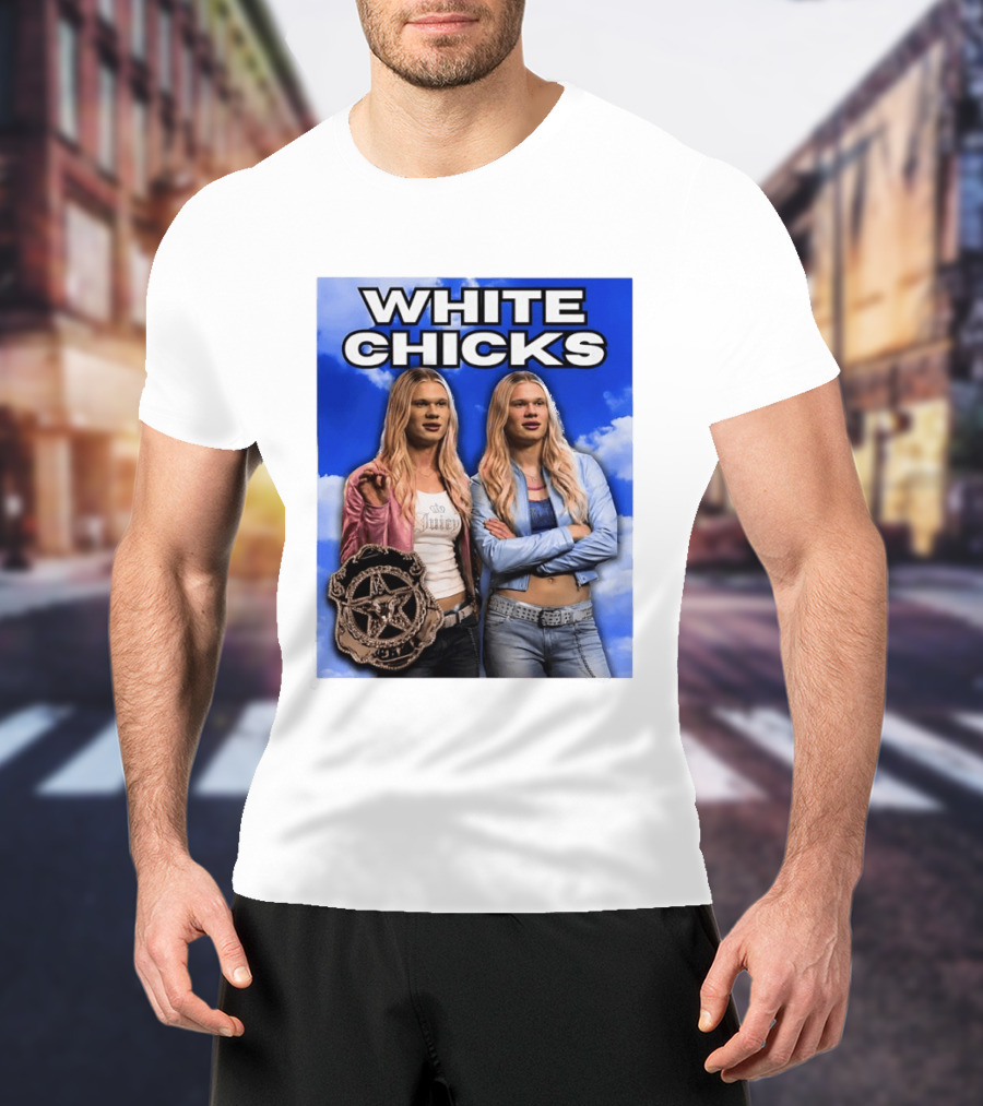 Erling Haaland White Chicks Meme Juicy Couture Style Retro Comedy T-Shirt