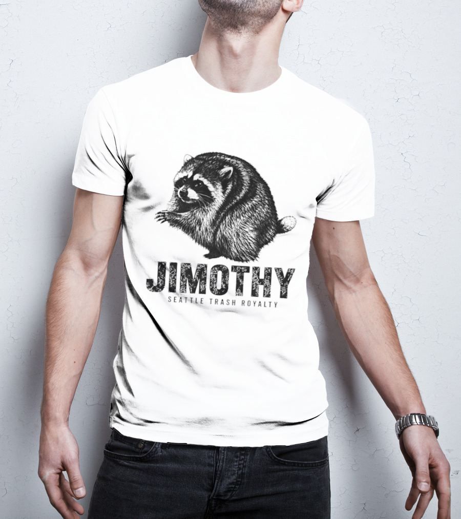 Jimothy Seattle Trash Royalty Raccoon T-Shirt
