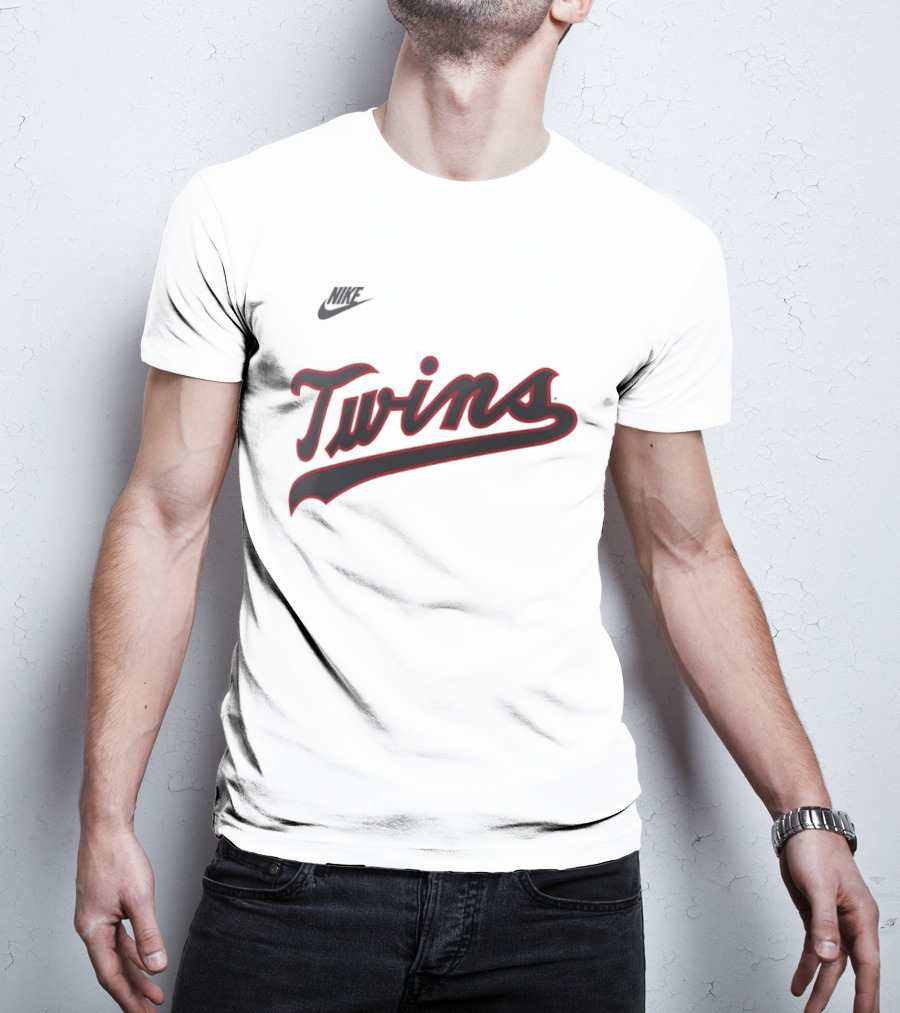Minnesota Twins 2026 Nike Field Of Dreams Wordmark T-Shirt