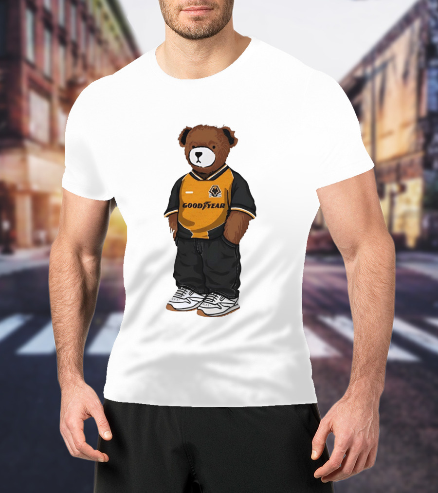 Wolverhampton Wanderers Goodyear Jersey Bear T-Shirt