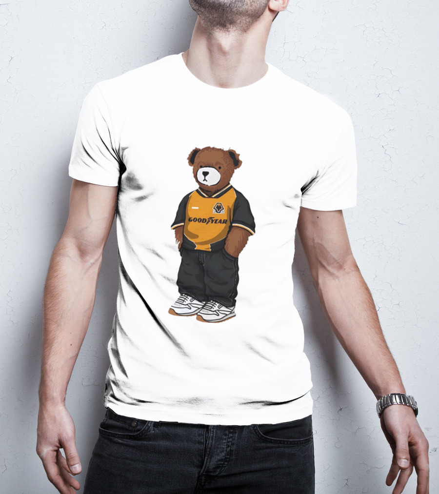 Wolverhampton Wanderers Goodyear Jersey Bear T-Shirt
