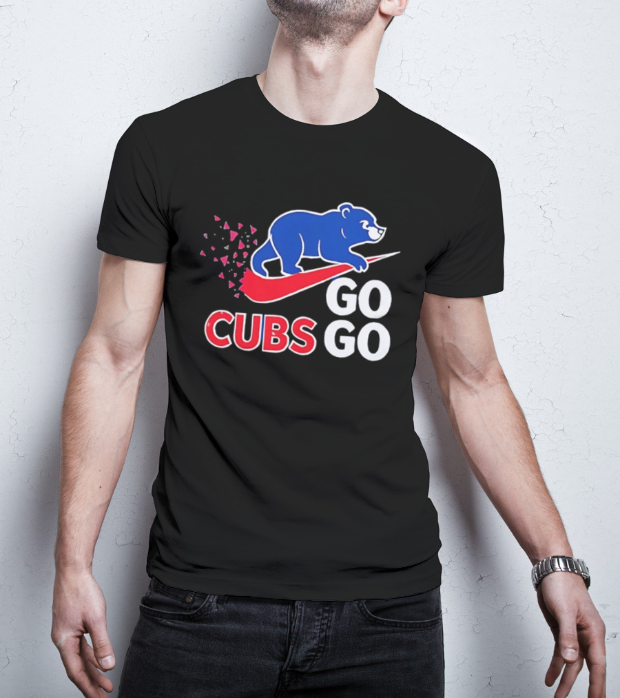 Chicago Cubs Bear Go Go MLB Baseball T-Shirt