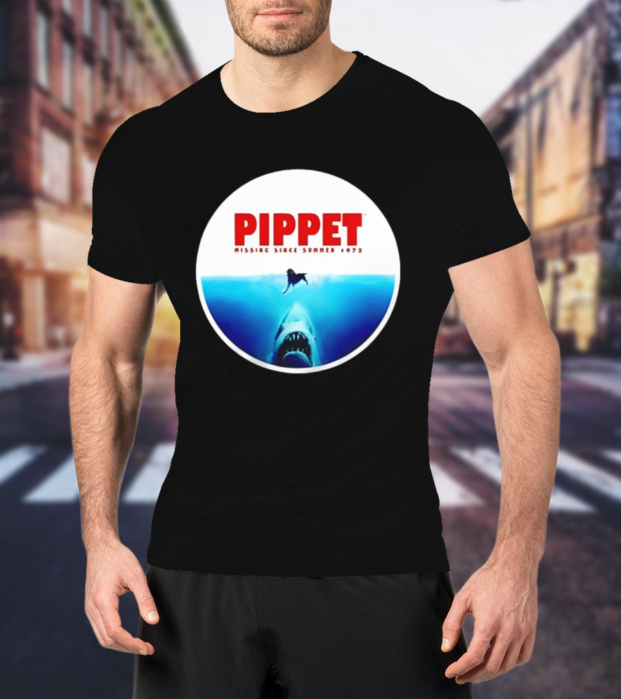 Pippet Missing Since Summer 1975 George M Stoddard Jaws T-Shirt