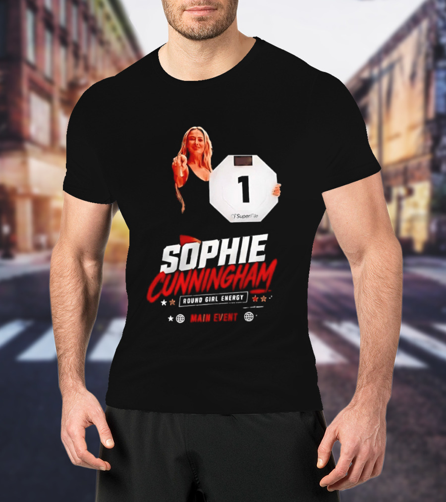 Sophie Cunningham Round Girl Energy Main Event 1 T-Shirt