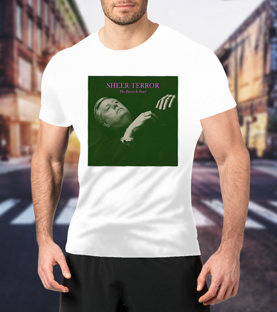 Sheer Terror The Queen Is Dead Punk Album Cover T-Shirt