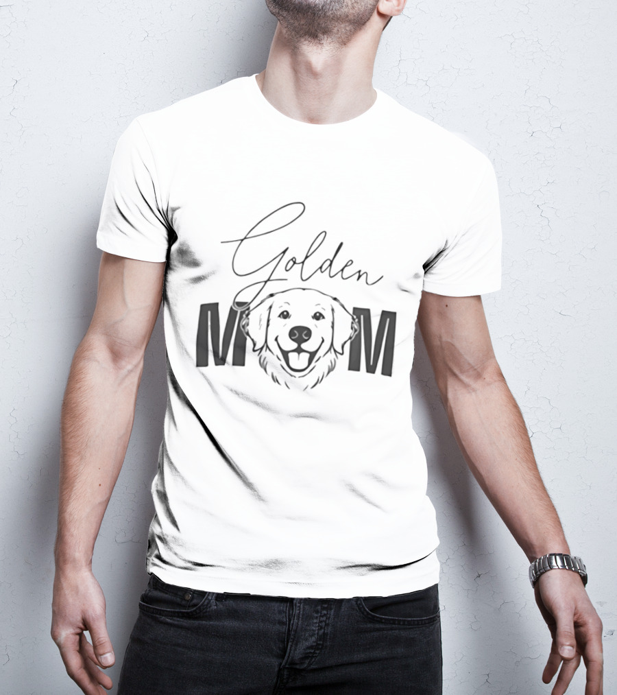 Golden Retriever Dog Mom T-Shirt