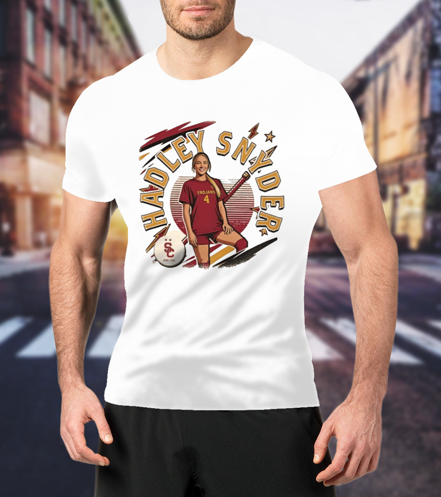 Hadley Snyder USC Trojans Soccer 4 T-Shirt