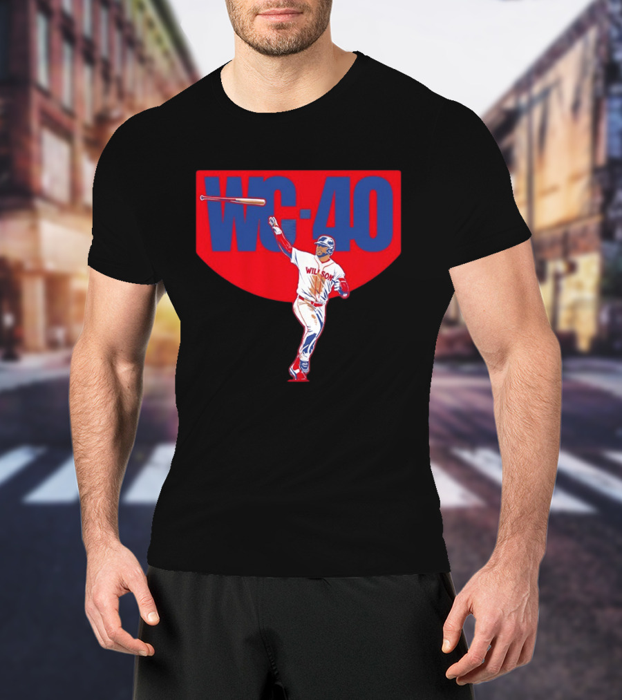 Willson Contreras WC 40 Boston Red Sox Baseball MLB 2026 T-Shirt