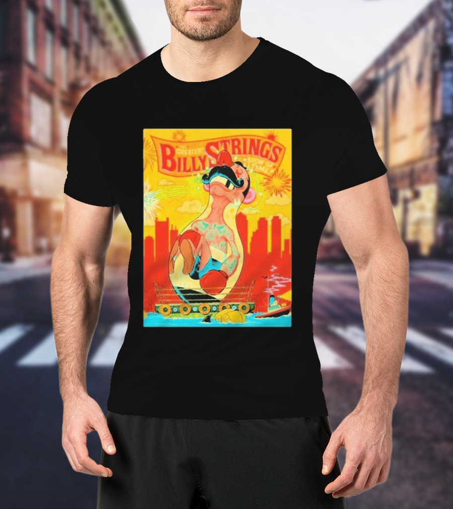 Billy Strings Boston MA Night 2 Agganis Arena July 21 2026 Greatest Show Of All Time T-Shirt