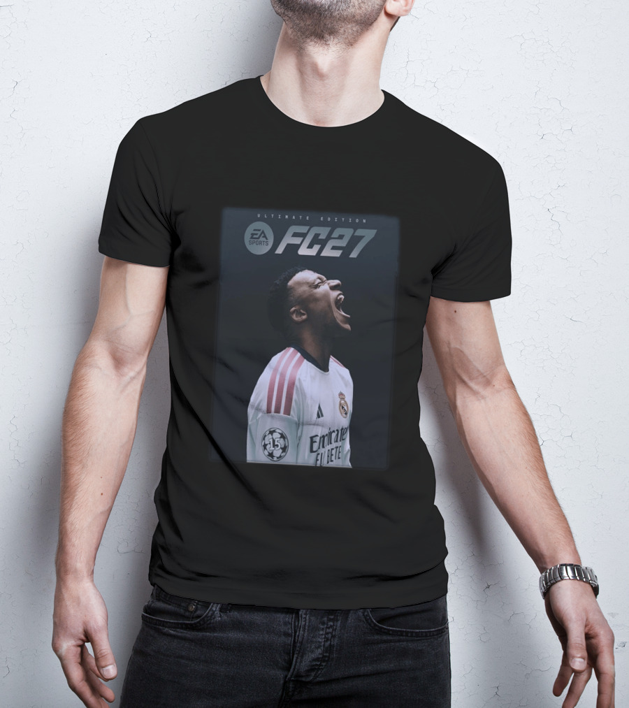 EA Sports FC 27 Ultimate Edition Kylian Mbappé Real Madrid Fútbol Club 2023 T-Shirt