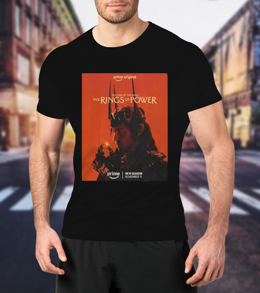 Prime Original The Lord Of The Rings The Rings Of Power New Season November 11 T-Shirt