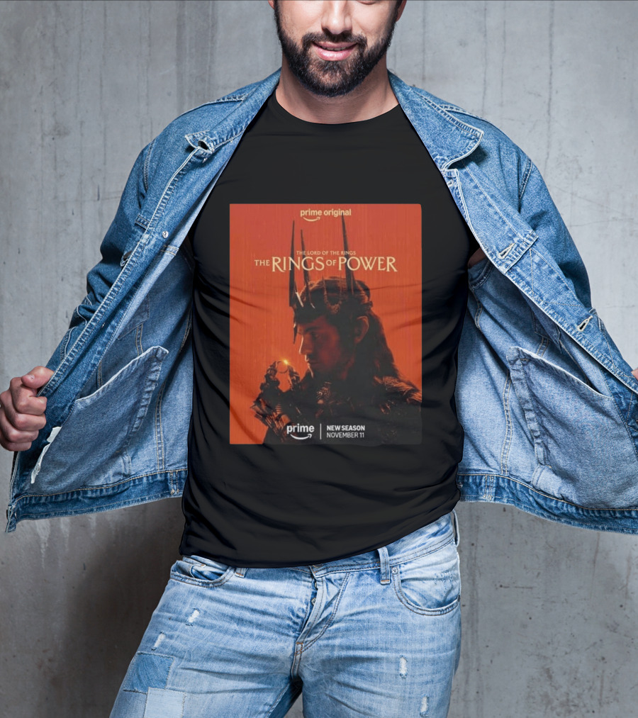 Prime Original The Lord Of The Rings The Rings Of Power New Season November 11 T-Shirt
