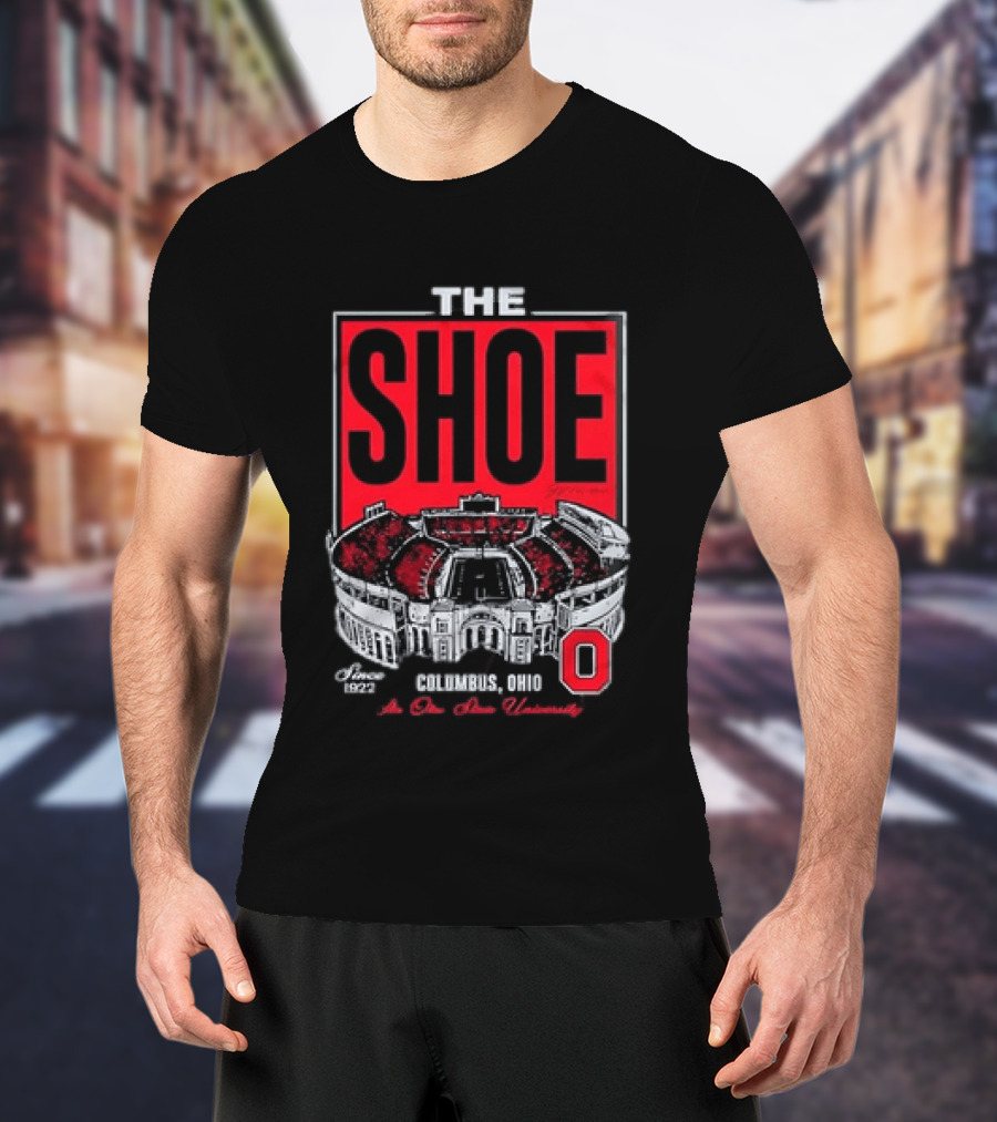The Shoe Ohio Stadium Columbus Ohio Est 1922 The Ohio State University T-Shirt