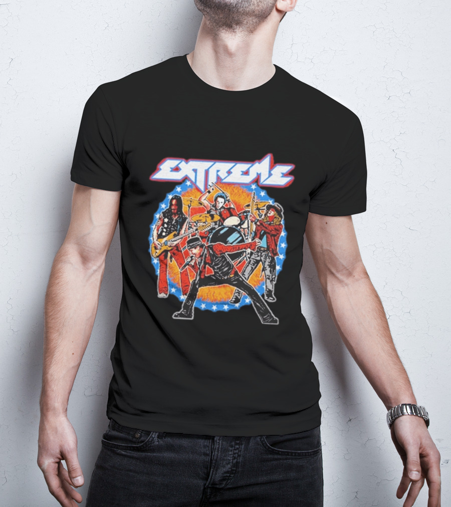 Extreme Band With 2026 World Tour Tin Man T-Shirt