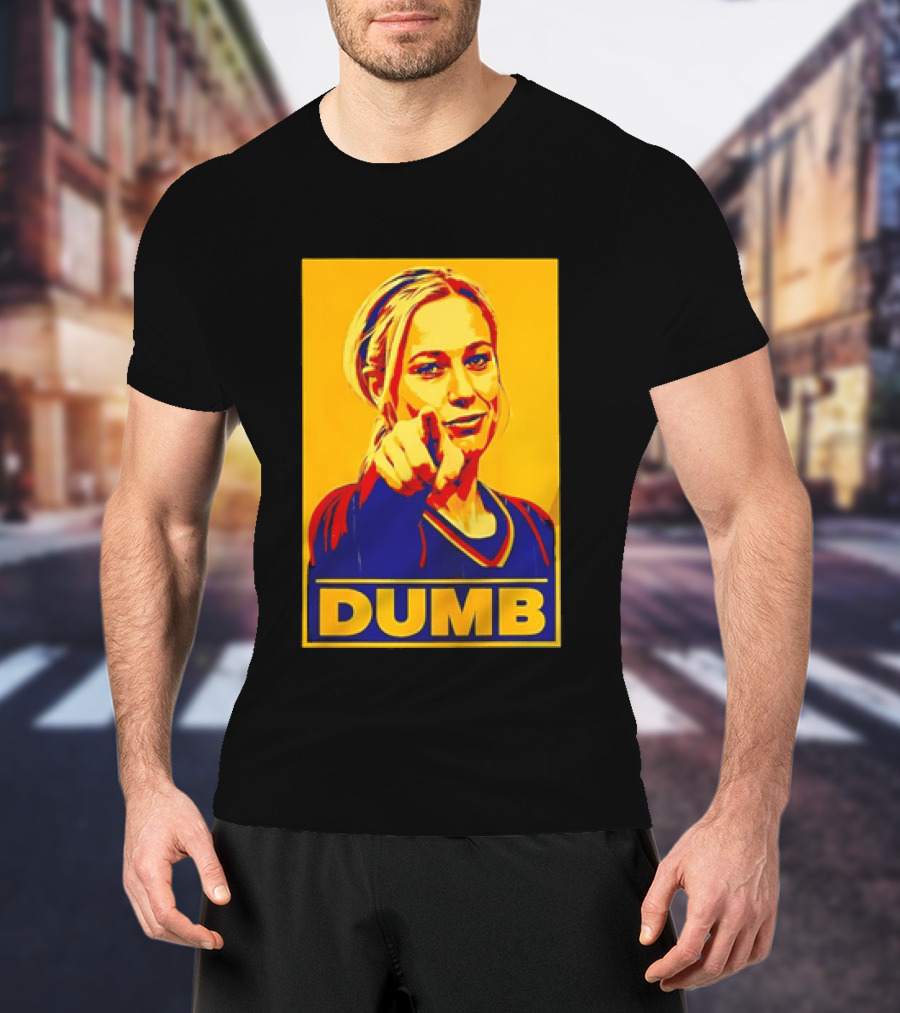 Sophia Cunningham Dumb Woman Pointing Her Finger T-Shirt