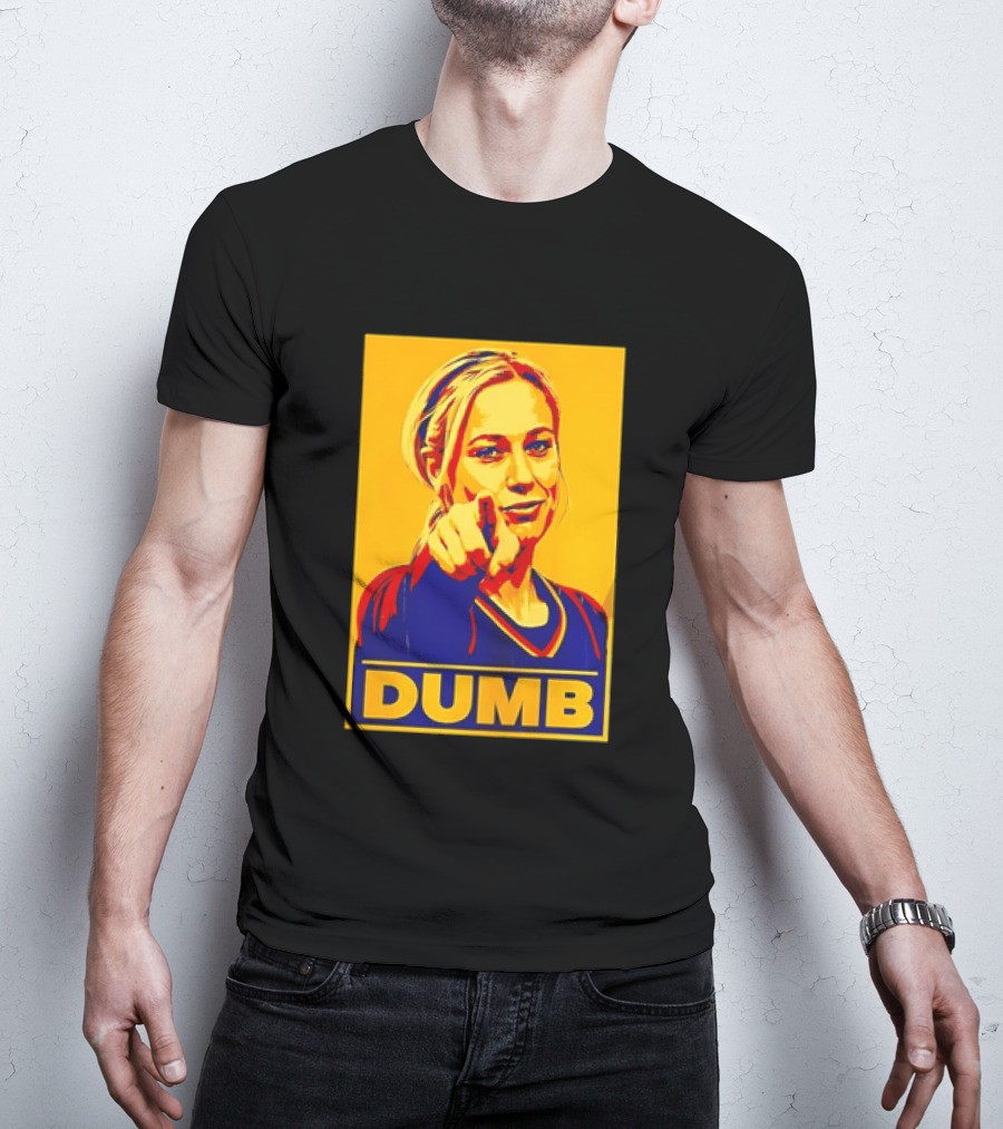 Sophia Cunningham Dumb Woman Pointing Her Finger T-Shirt