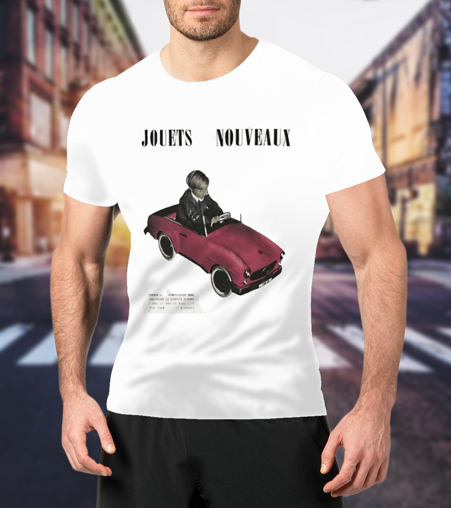 Jouets Nouveaux Vintage Car Child Paris Image T-Shirt