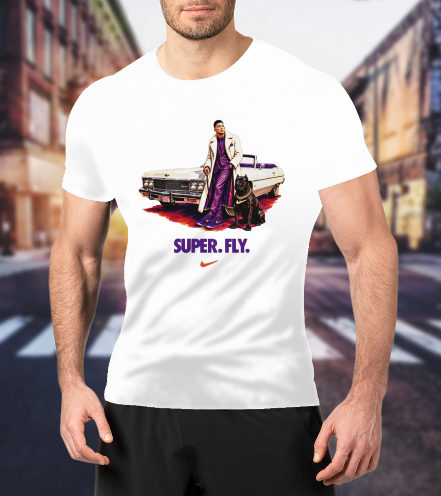 Devin Booker Super Fly Chevrolet Caprice Nike T-Shirt