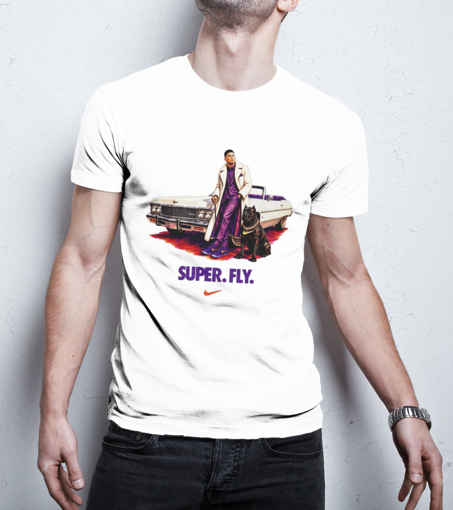 Devin Booker Super Fly Chevrolet Caprice Nike T-Shirt