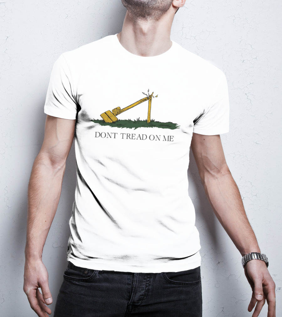 Don't Tread On Me Gadsden Flag Fallen Camera T-Shirt