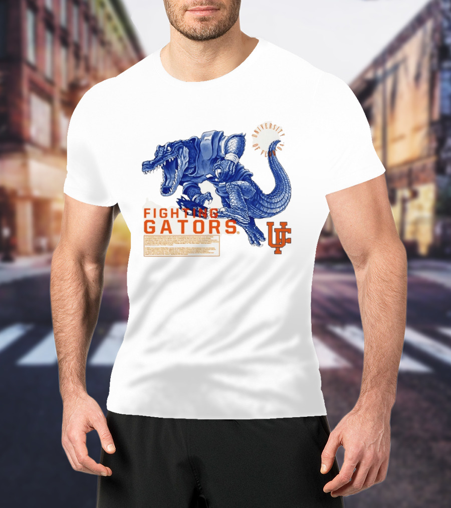 University Of Florida Fighting Gators History Of The Gator T-Shirt
