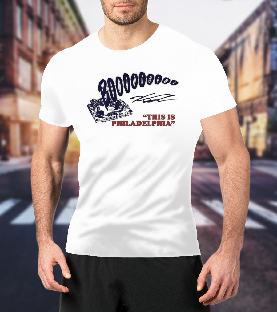 BOOOO This Is Philadelphia Kyle Schwarber Philadelphia Phillies Baseball T-Shirt