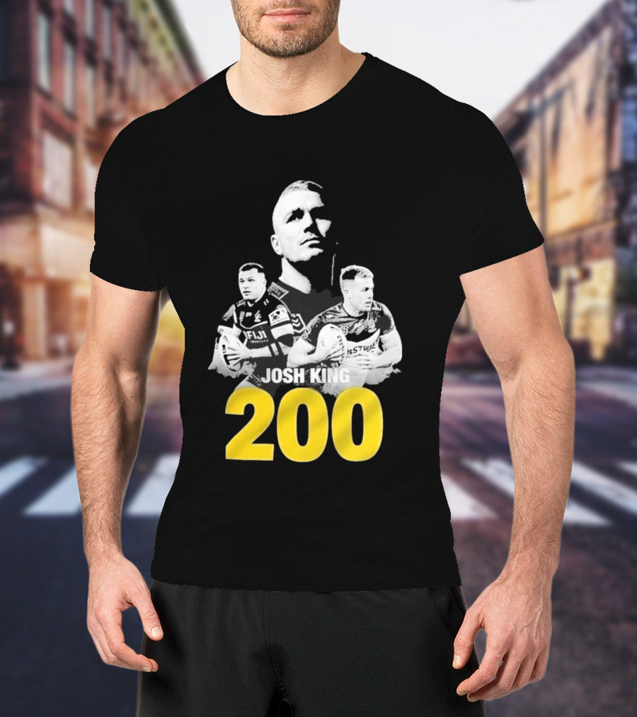 Josh King 200 Rugby Milestone T-Shirt