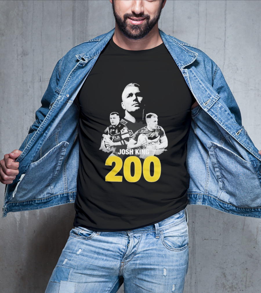 Josh King 200 Rugby Milestone T-Shirt